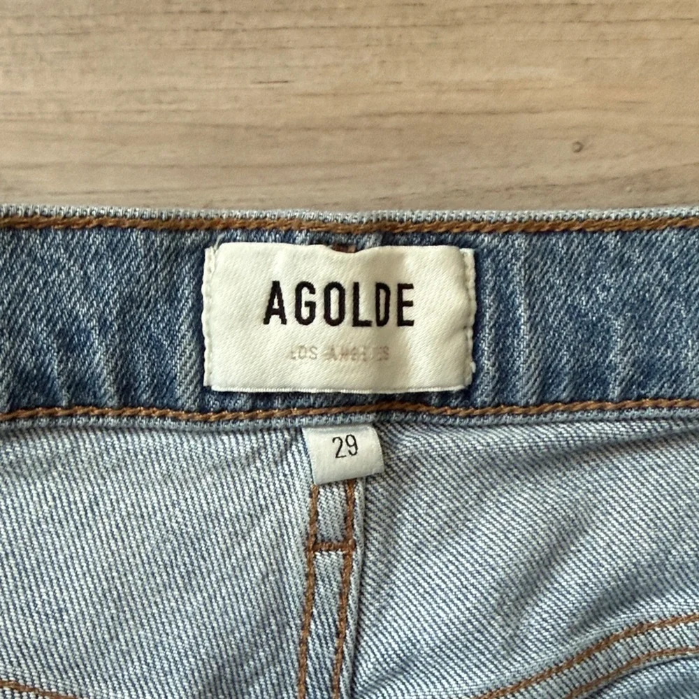 AGOLDE Harper Mid Rise Relaxed Straight Jeans in Flash Size 29 - Picture 7 of 12